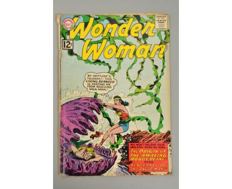 DC Comic, Wonder Woman Volume 1 Issue 128, 'The Origin Of The Amazing Robot'',  Wonder Woman, Feb-62 (condition: binder major