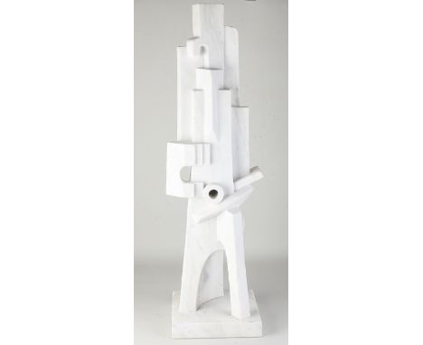 Large marble sculpture in Art Deco style.&nbsp;To Jacques Lipchitz.&nbsp;Second half of the 20th century.&nbsp;Original is fr