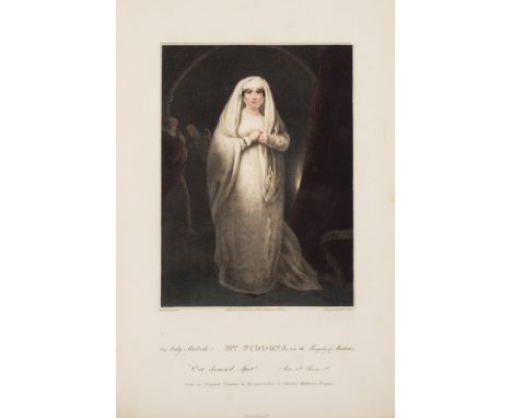 Terry (Daniel) British Theatrical Gallery, first edition, 20 hand-coloured stipple-engraved plates by R.Cooper after Harlowe,