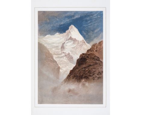 Bonney (Thomas George) The Peaks and Valleys of the Alps, additional tinted lithographed title, 21 plates chromolithographed 