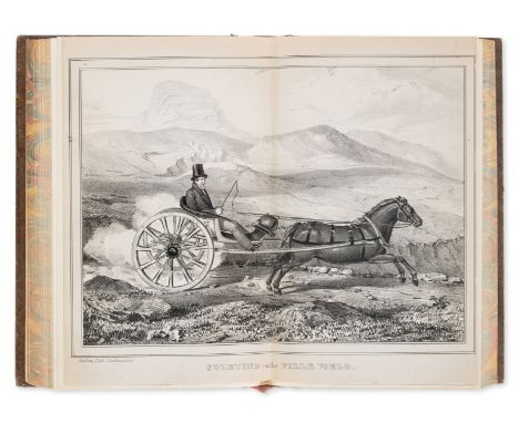 Breton (Lt. William Henry) Scandinavian Sketches, or a Tour in Norway, first edition, half-title, lithographed frontispiece, 