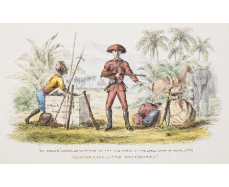 Hunt (Capt. William Shapter) Brown's Sporting Tour in India. A Pictorial Journal of that Distinguished Sportsman's Doings in 