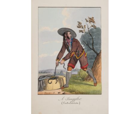 Giscard. Delineations of the most Remarkable Costumes of the Different Provinces of Spain, first edition, 40 hand-coloured li