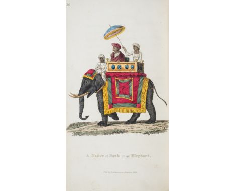 Smith (Capt. Robert, 44th Regiment) Asiatic Costumes, only edition, 44 hand-coloured soft-ground etchings, 4pp. advertisement