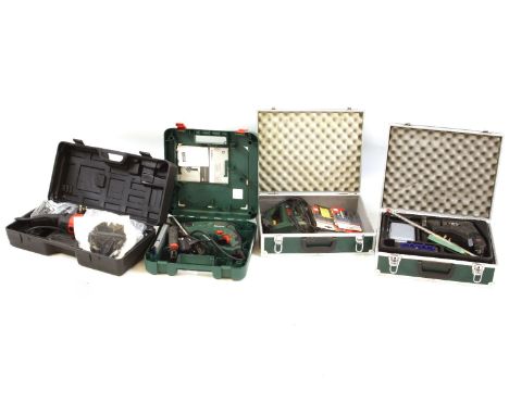 A quantity of power tools, to include drills, sanders, jigsaw, etc