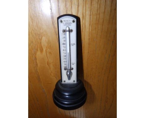 A Negretti & Zambra desk thermometer 