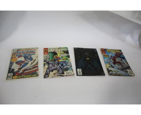 VINTAGE COMICS - MARVEL &amp; DC including The Shadow of the Bat (1995), Captain America (1978), Spiderman (1991,2001,2002), 