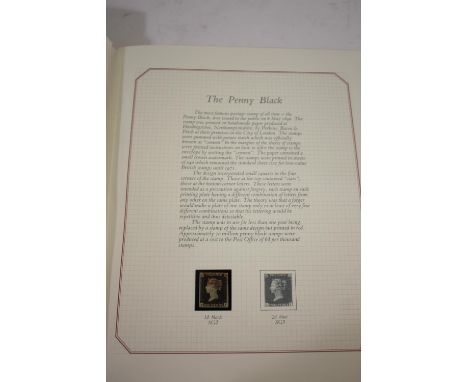 GREAT BRITAIN STAMPS including a Stanley Gibbons Oriel Album from 1840 1d black 4 margins used, 1841 1d and 2d used, surface 