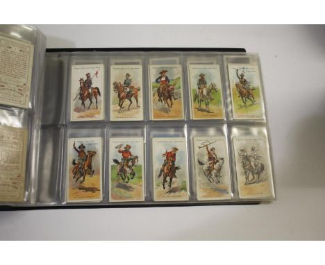 COLLECTION OF CIGARETTE CARDS including an album with various sets, John Player Footballers 1928, Churchman Kings of Speed, J