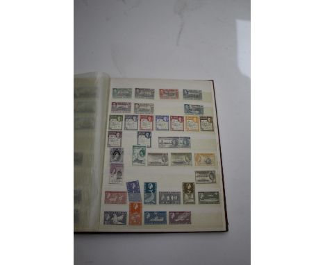 STAMP STOCK BOOKS 12 albums in total, including modern mint stamps, used and mint British Commonwealth stamps (Falkland Islan