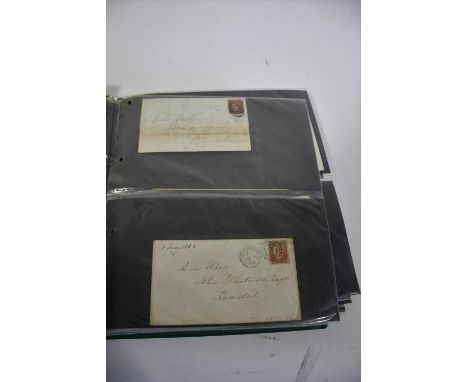 POSTAL HISTORY, EARLY FIRST DAY COVERS &amp; GREAT BRITAIN STAMPS including an album with 2 19thc letters (Liverpool 1845, Ke