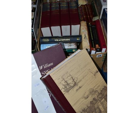 ONE BOX OF BOOKS containing eighteen miscellaneous titles in hardback and paperback formats comprising The Times Concise Atla