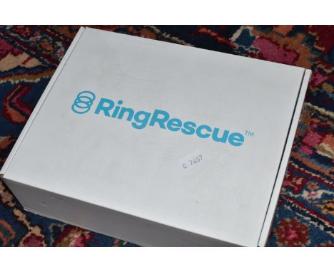 A BOXED 'RING RESCUE' COMPRESSION DEVICE RING REMOVING TOOL, product number 999 7252, compression device uses air pressure to