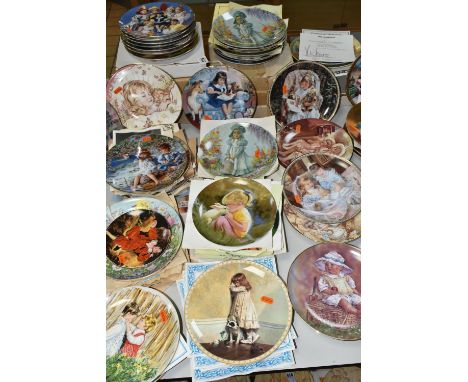 A GROUP OF CHILDREN THEMED COLLECTORS PLATES FROM NAMED MANUFACTURERS, to include, Reco, five 'The Treasured Songs of Childho