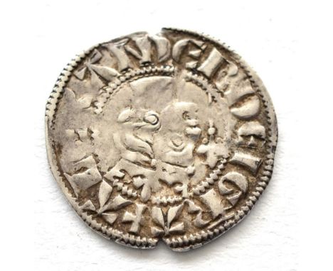 Scotland, Alexander III Silver Penny, second coinage (1280-1286), Berwick Mint, class 4; obv. ALEXANDER DEI GRA around crowne