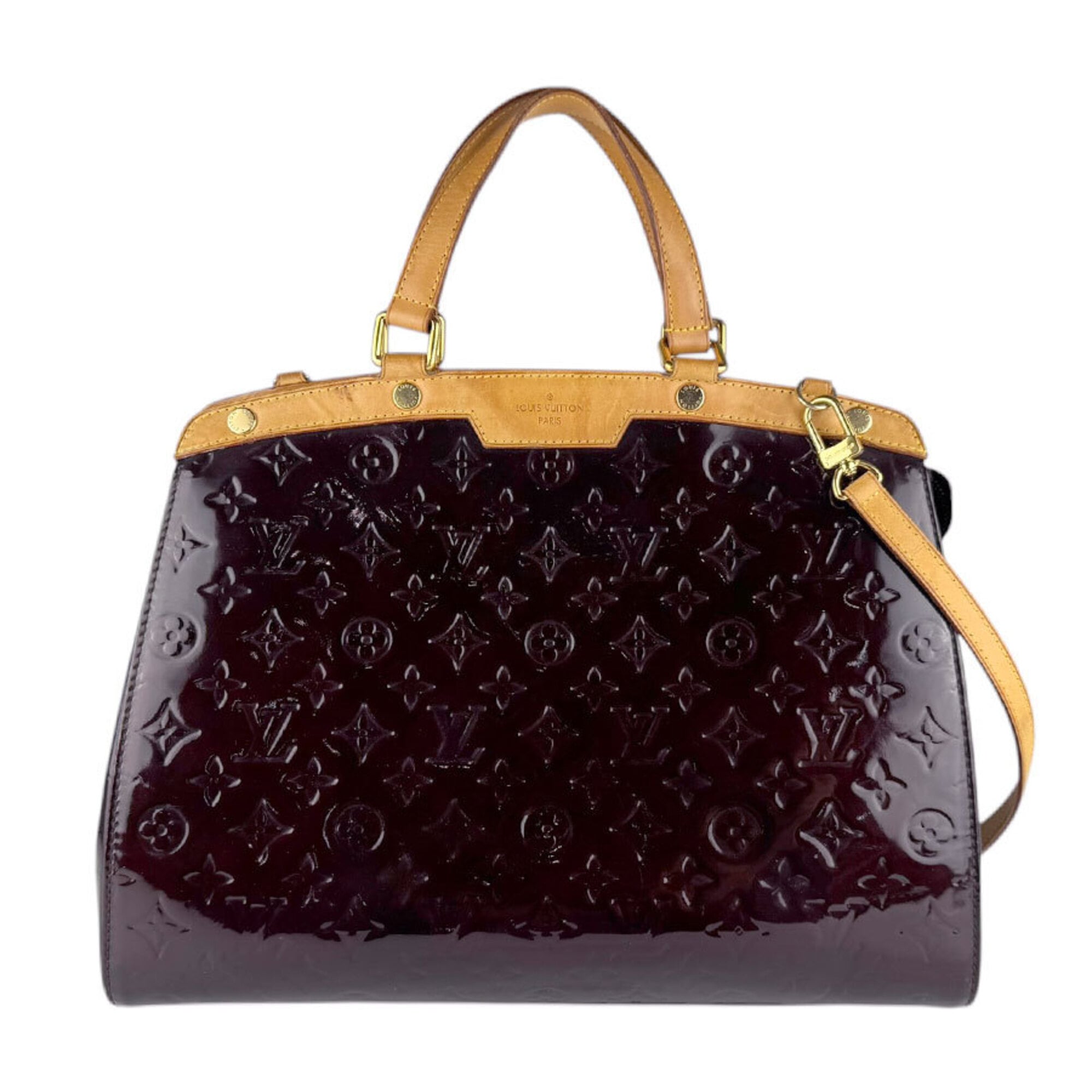 Louis Vuitton LOUIS VUITTON Shoulder Bag Handbag Monogram Vernis Blair GM Amarante Women\'s M91616 F