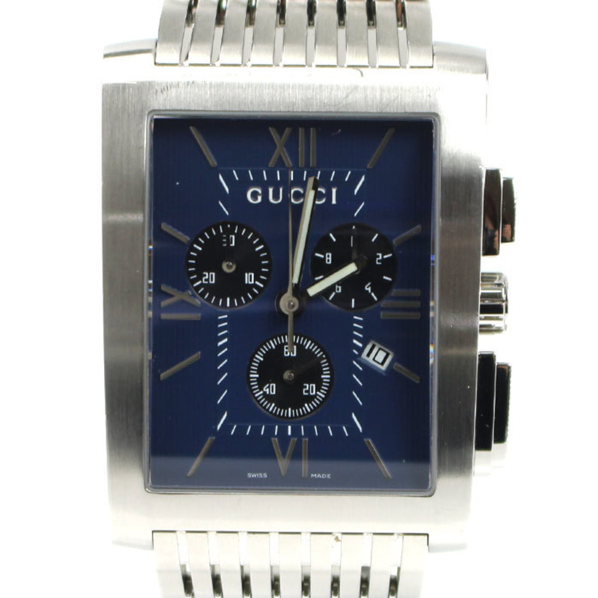 GUCCI G-Metro Chronograph Watch, Battery Operated, YA086318 8600M, Men\'s