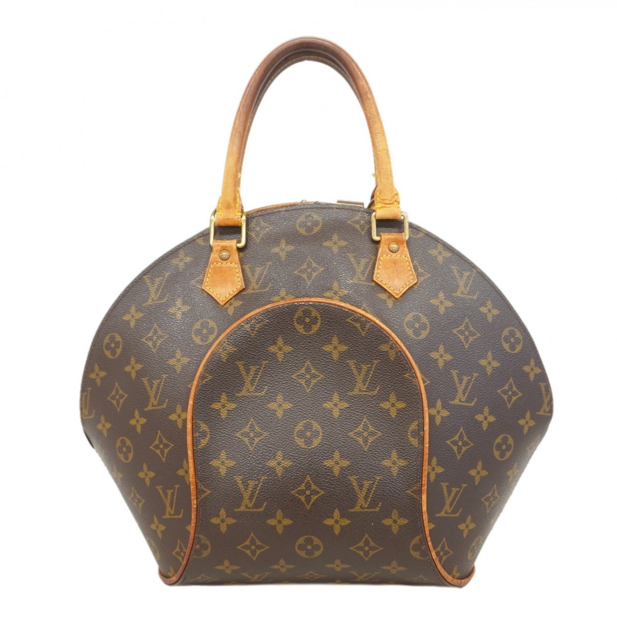 Louis Vuitton Monogram Ellipse MM Handbag M51126 Brown Women\'s