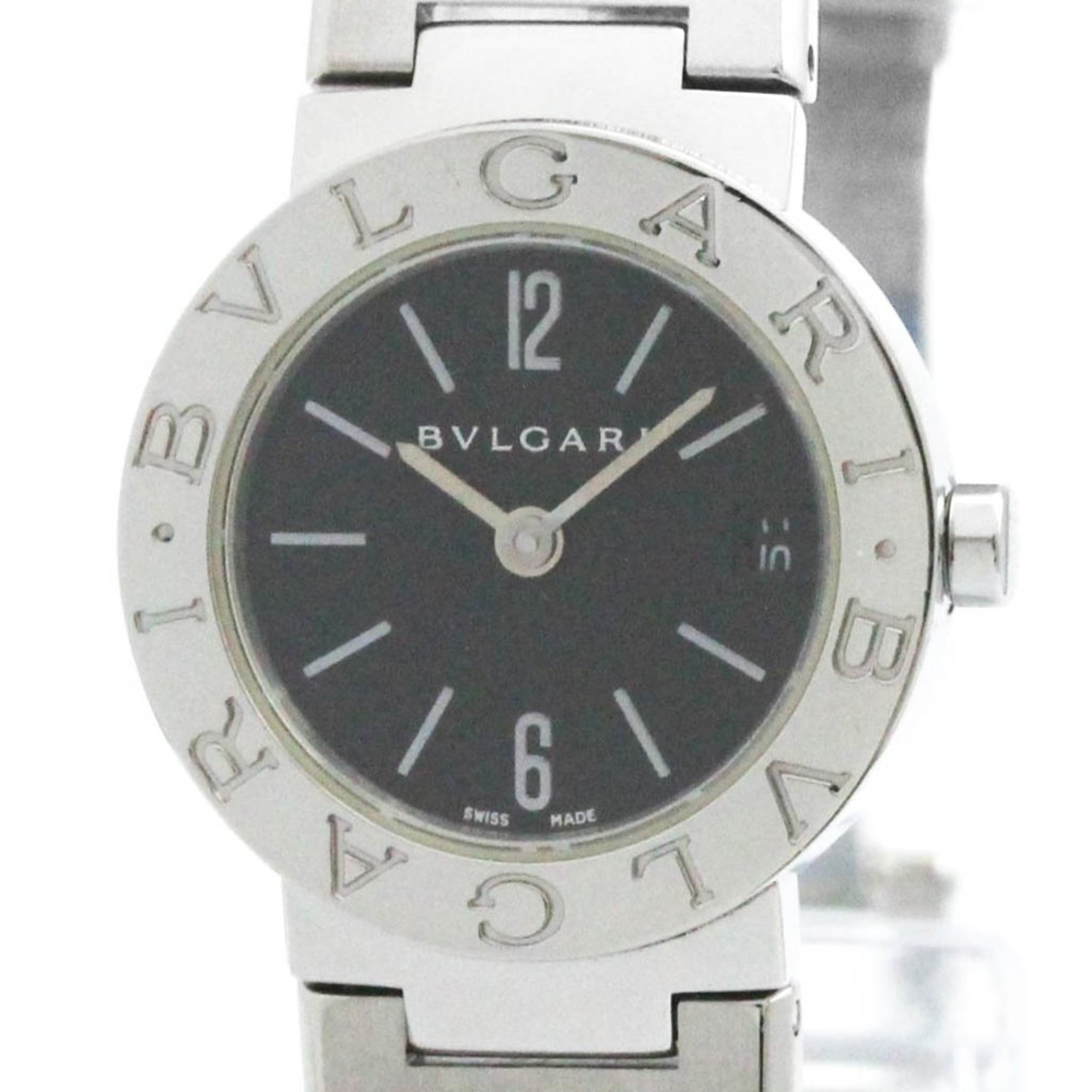 BVLGARI BVLGARI-BVLGARI Steel Quartz Ladies Watch BB23SS Polished