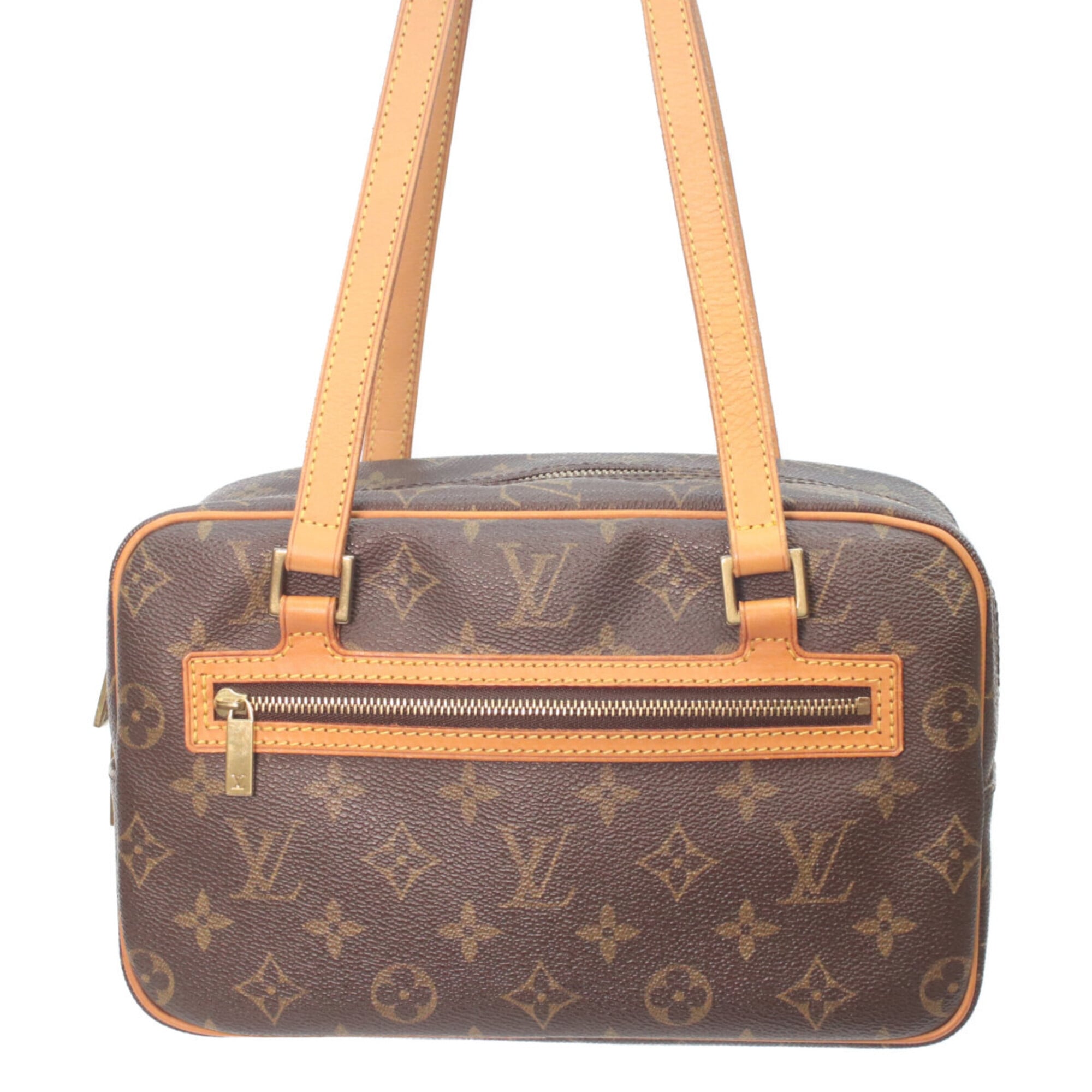 LOUIS VUITTON M51182 Monogram Cite MM Shoulder Bag, Brown, Women\'s