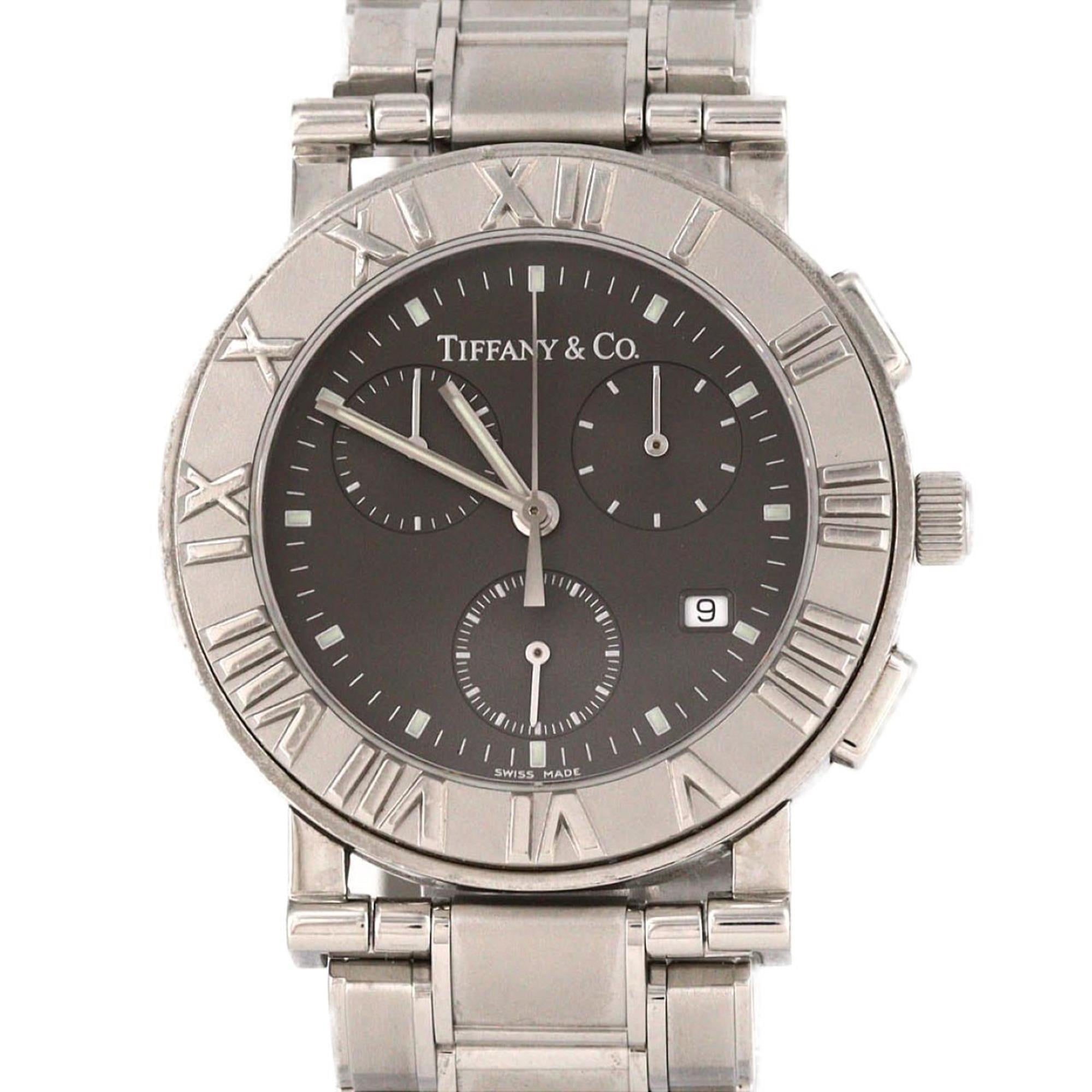 Tiffany & Co. Atlas Chronograph Z0002.32.10A11A00A Stainless Steel Quartz Watch