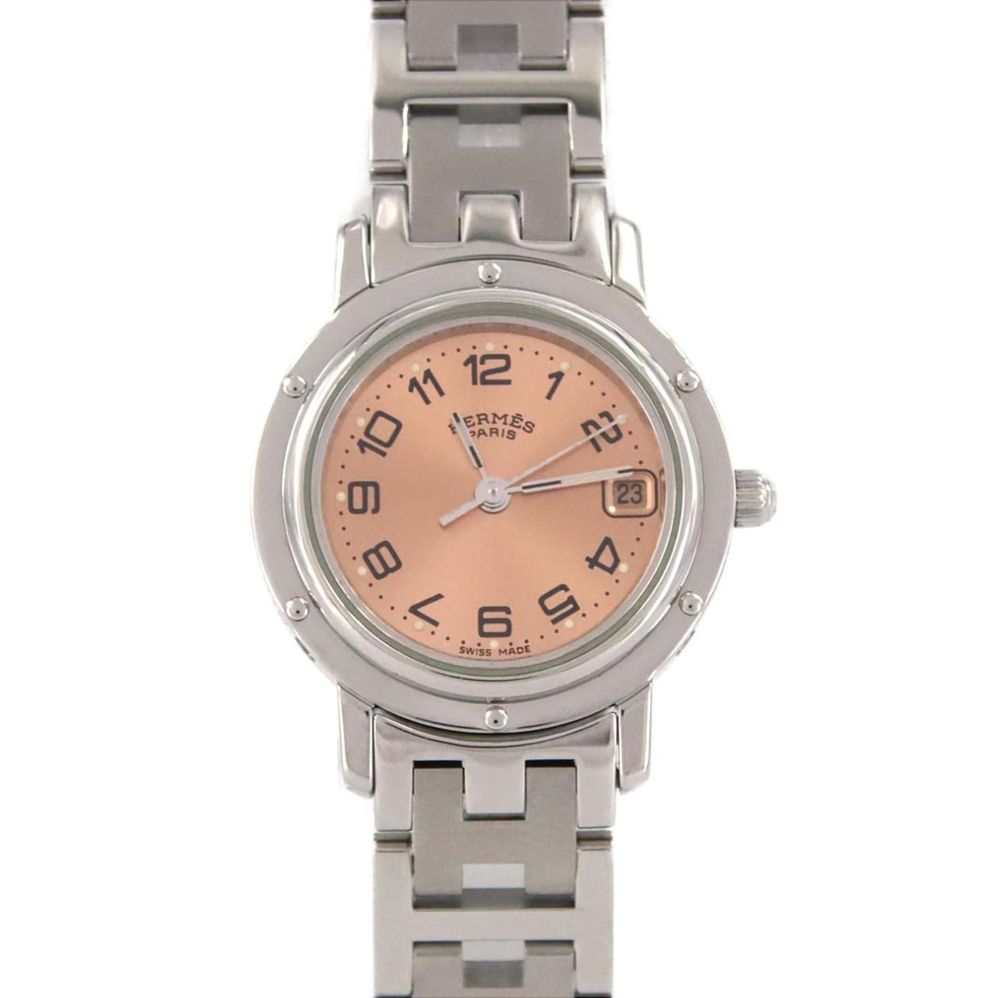Herms Clipper CL4.210 Stainless Steel Quartz Watch