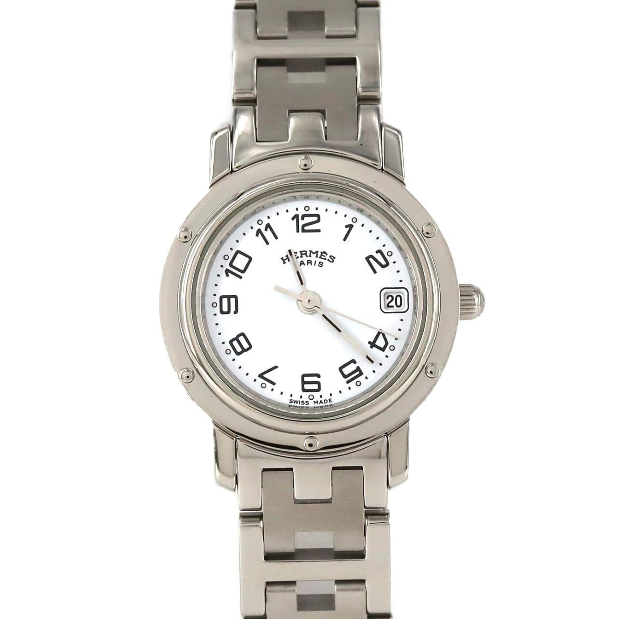 Hermes Clipper CL4.210 SS Quartz Watch
