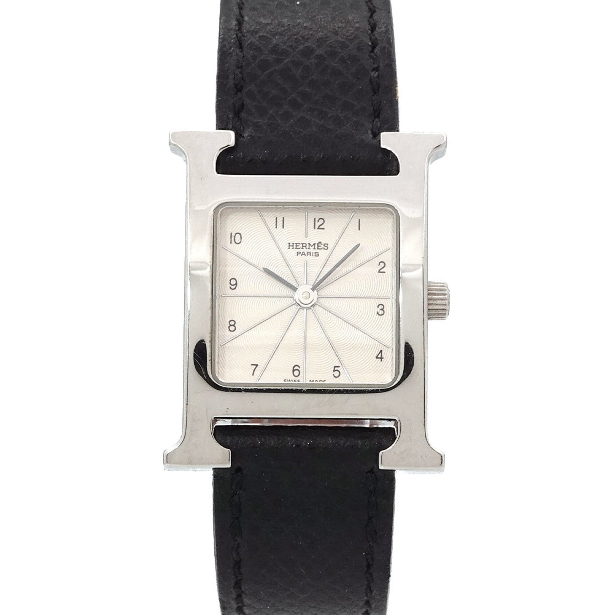 Hermes H-Watch HH1 210 Women\'s Watch Silver Quartz H