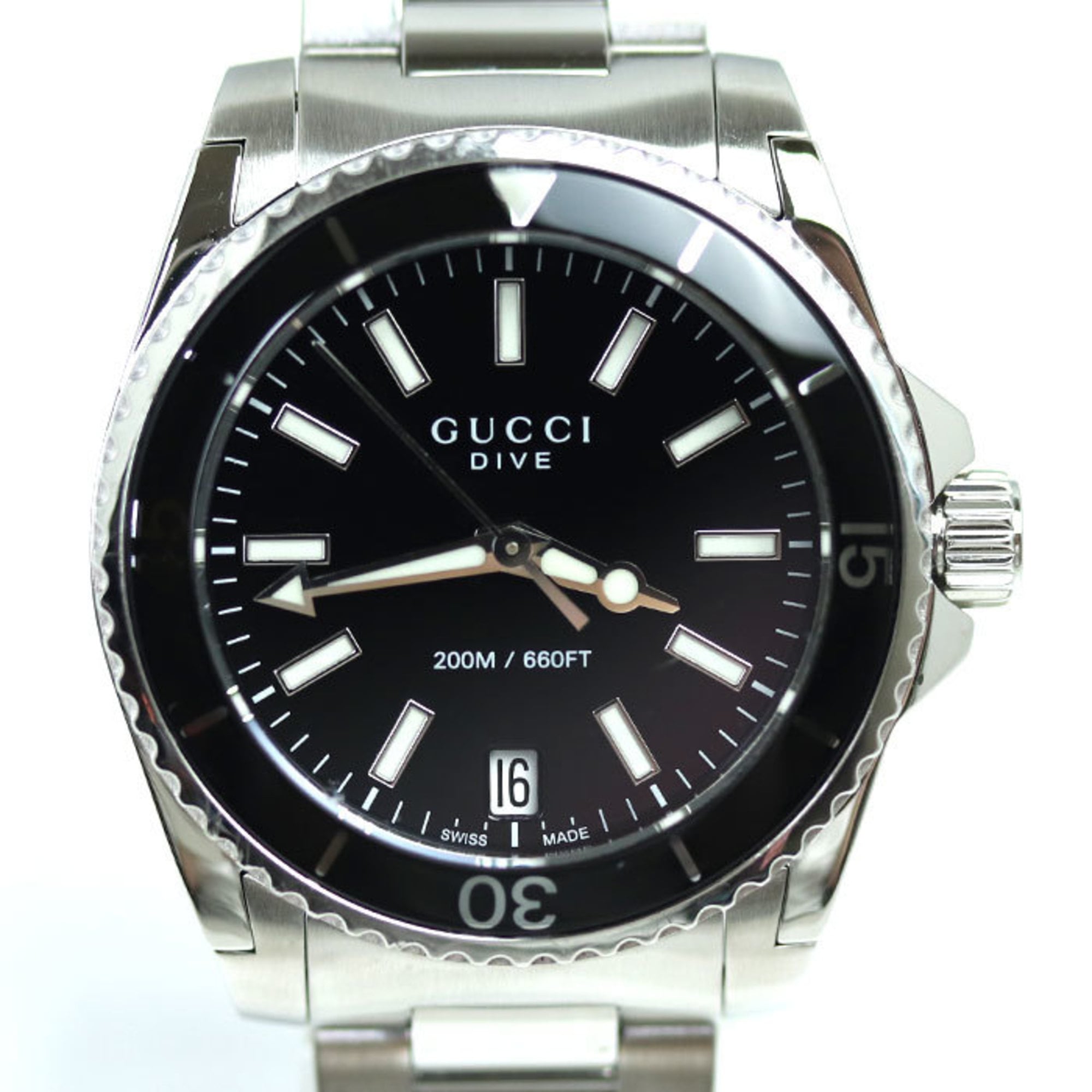 GUCCI Dive Watch Battery Operated YA136403/136.4 Women\'s