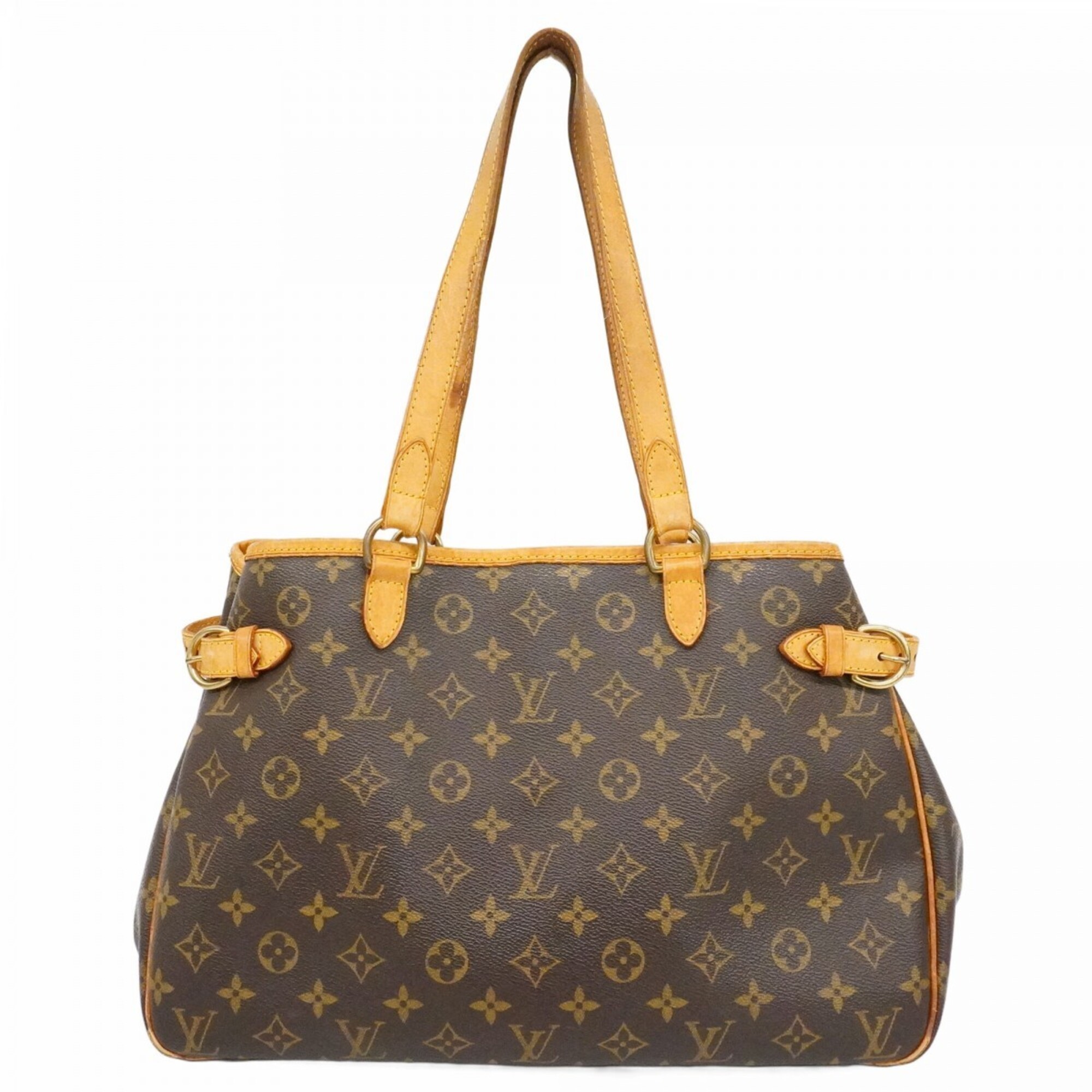 Louis Vuitton Monogram Batignolles Horizontal Tote Bag M51154 Brown Women\'s
