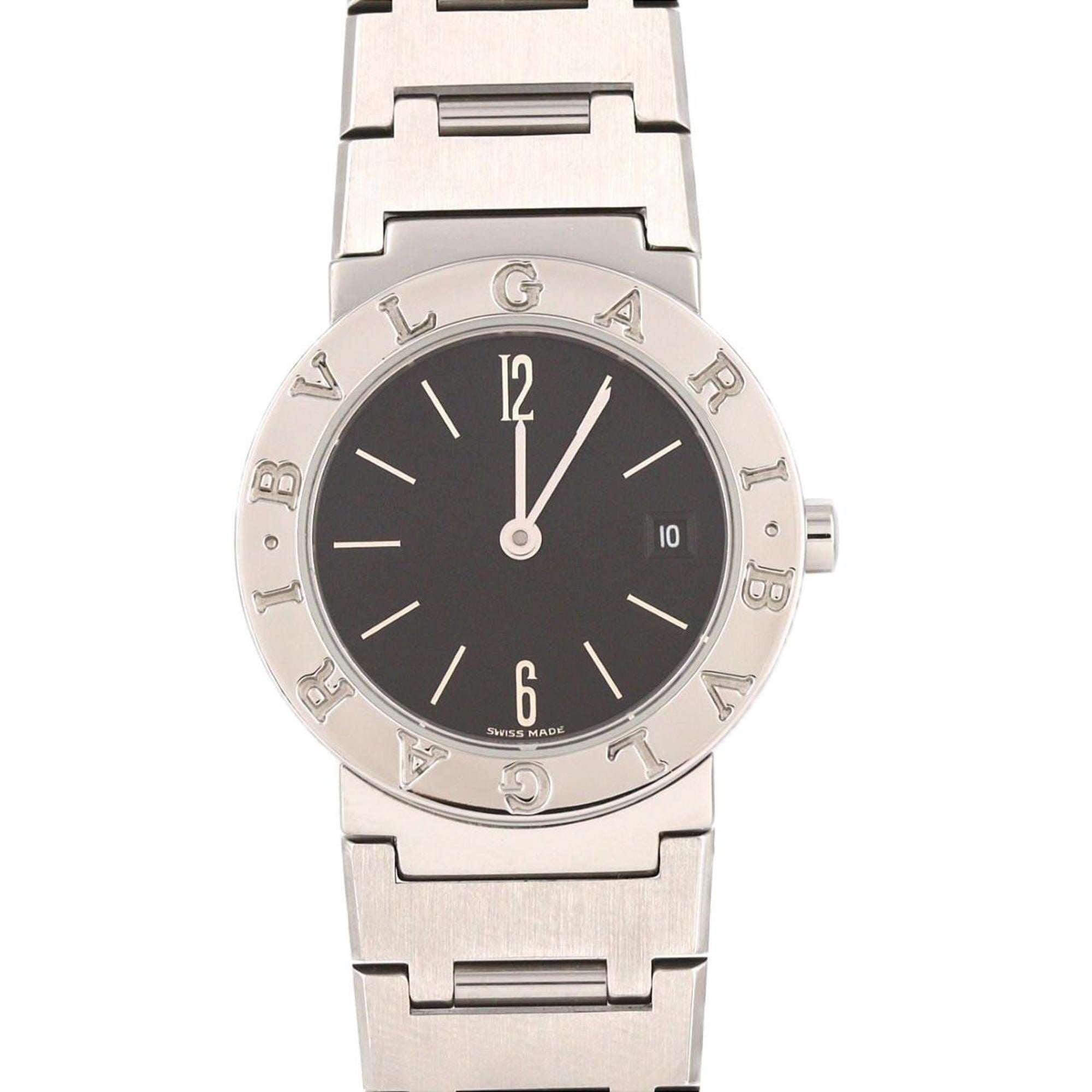 Bulgari BB26SS BB26SSD SS Quartz Watch