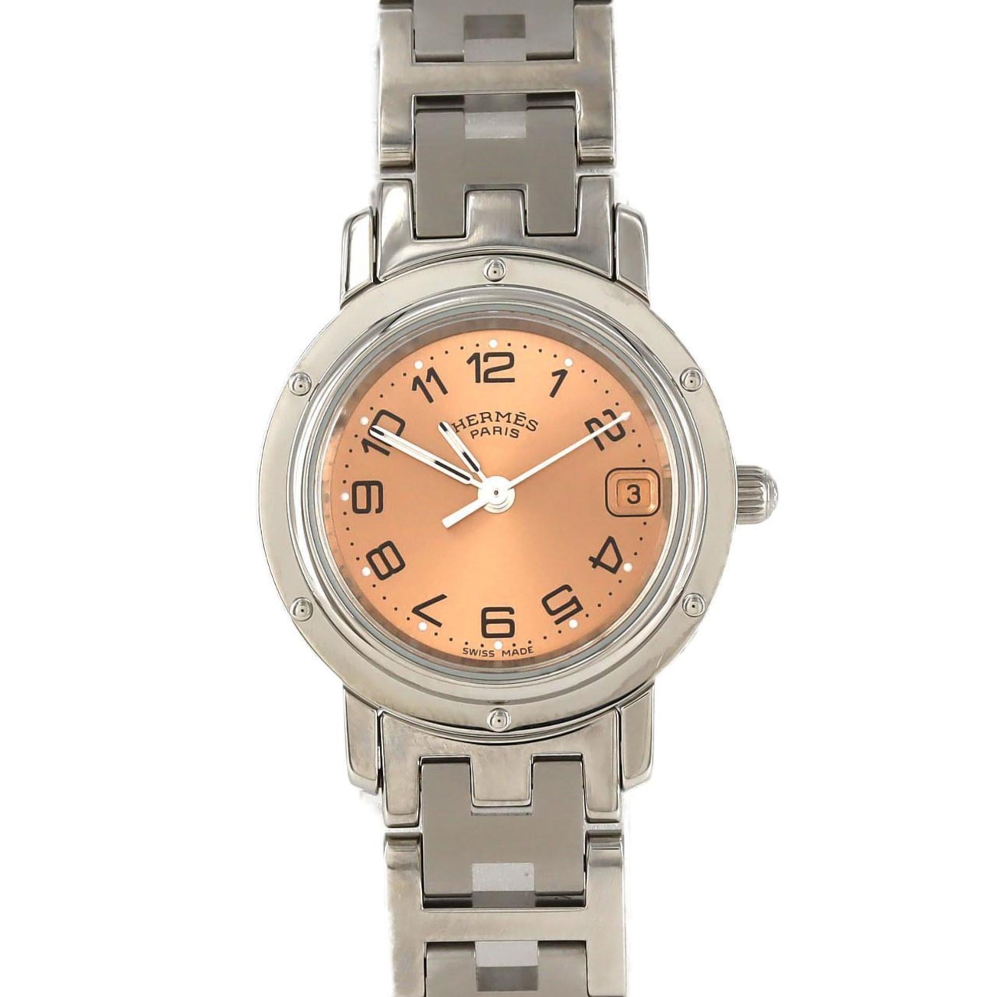 Hermes Clipper CL4.210 SS Quartz Watch