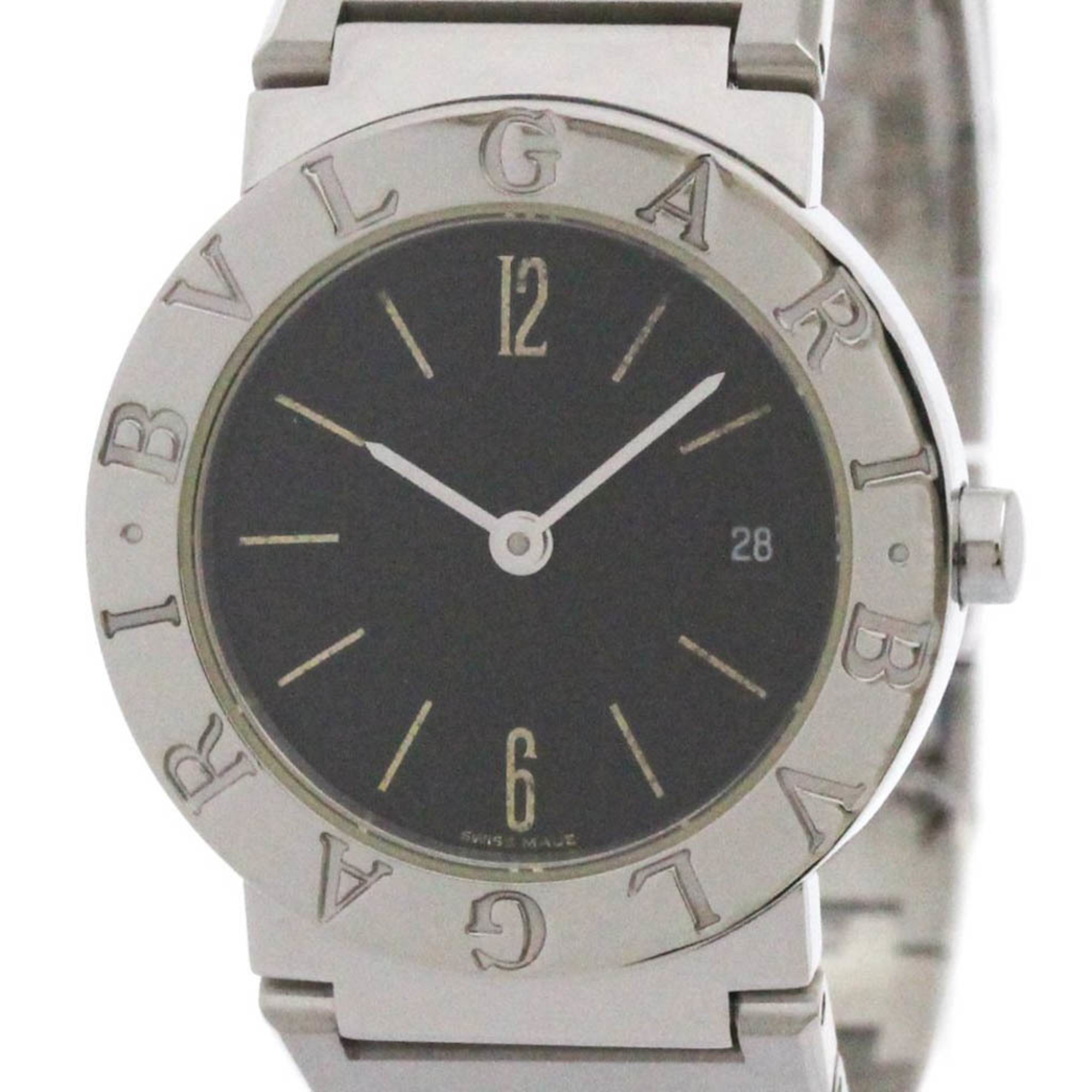 BVLGARI BVLGARI-BVLGARI Steel Quartz Ladies Watch BB26SS Polished