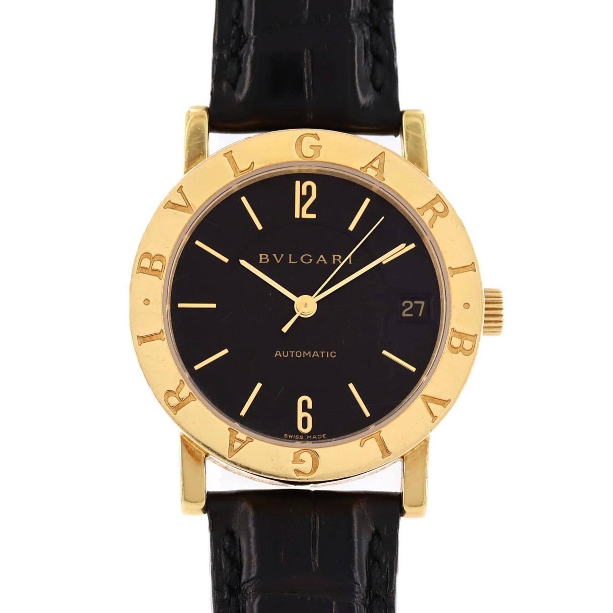 Bulgari YG BB33GLAUTO Automatic Watch