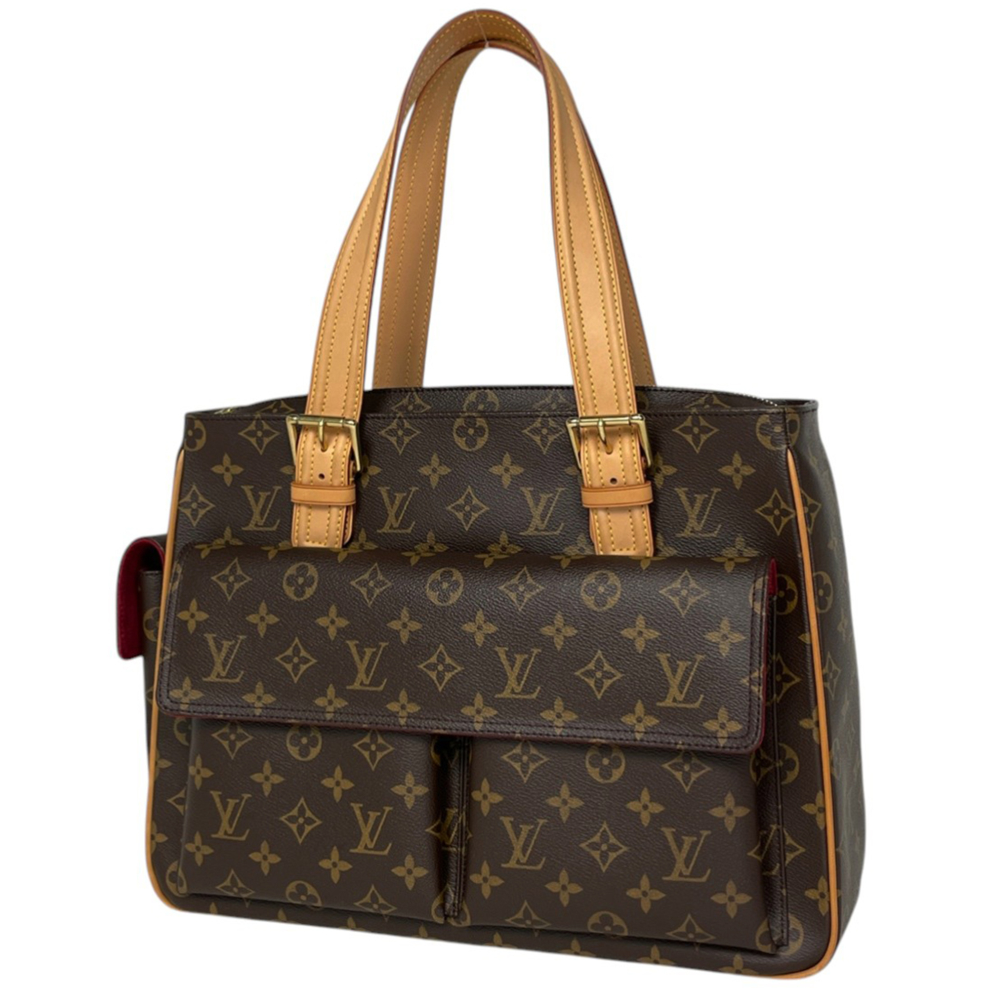 Louis Vuitton Multipli CitŽ Handbag/Shoulder Bag/Tote Bag, Monogram Brown, M51162, Women\'s
