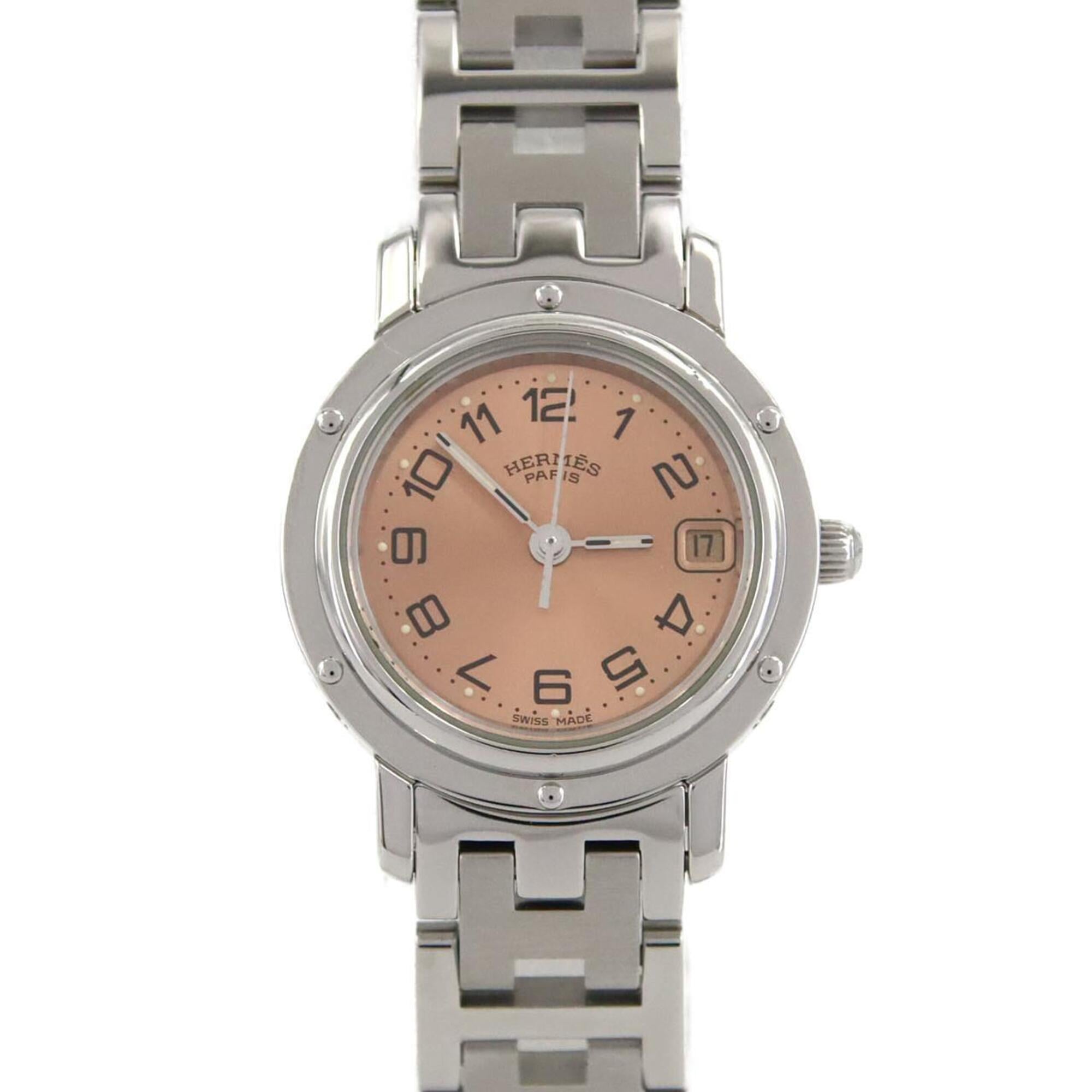 Hermes Clipper CL4.210 SS Quartz Watch