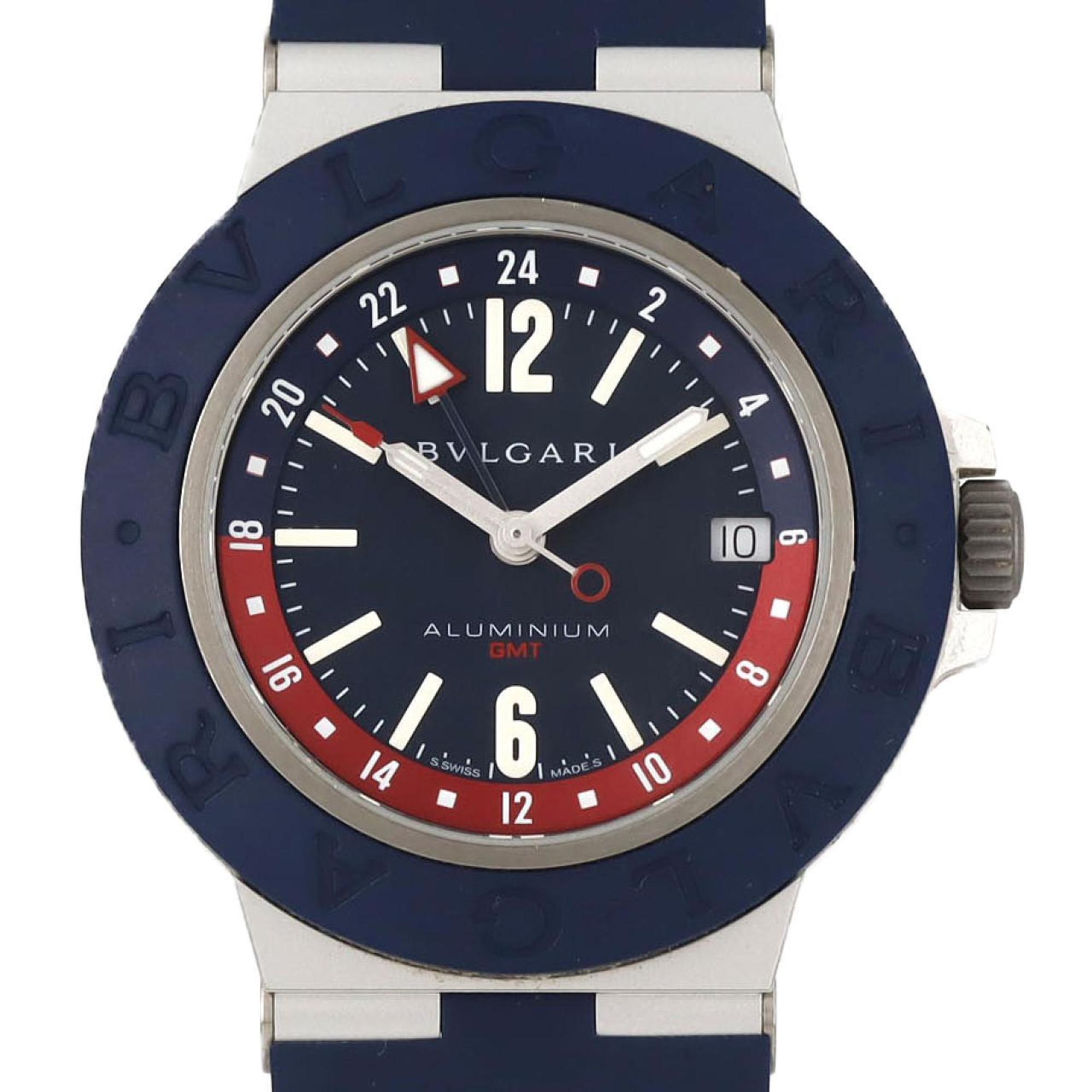 Bulgari Aluminum GMT BB40ATGMT 103554 Automatic Watch
