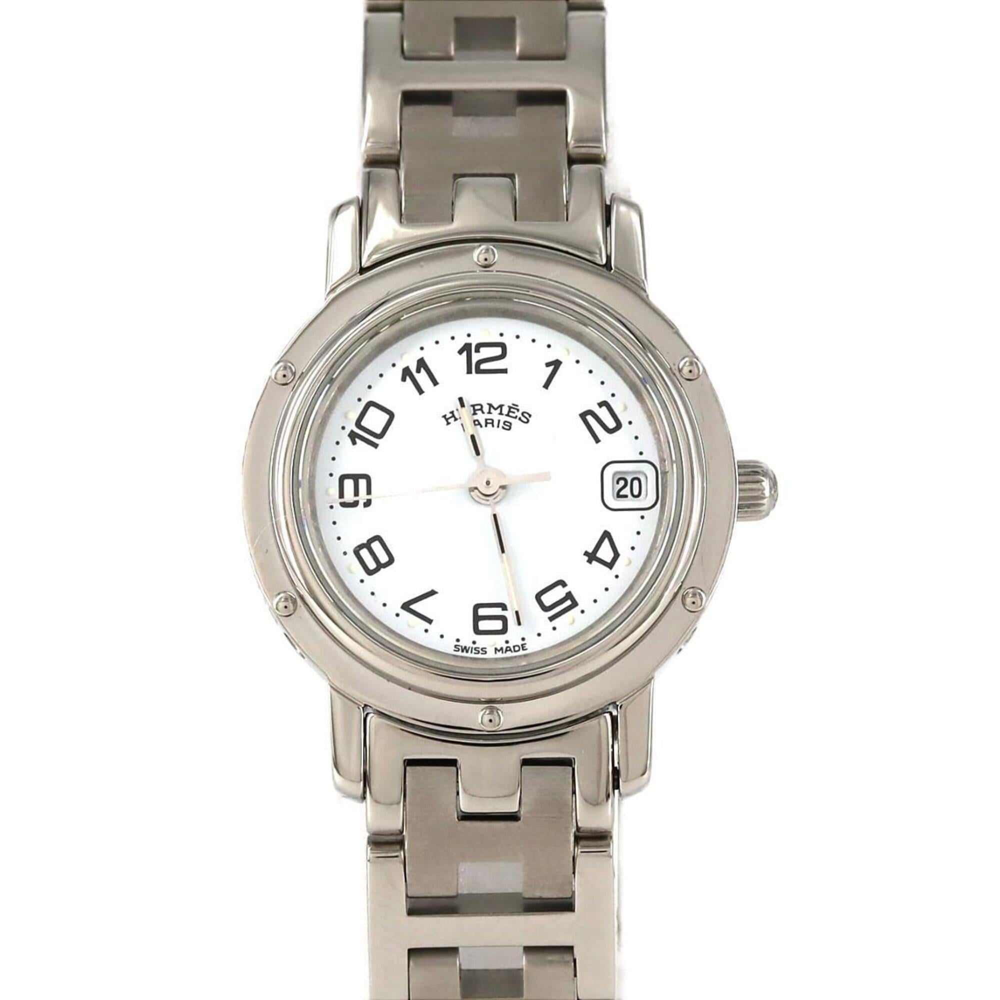 Hermes Clipper CL4.210 SS Quartz Watch
