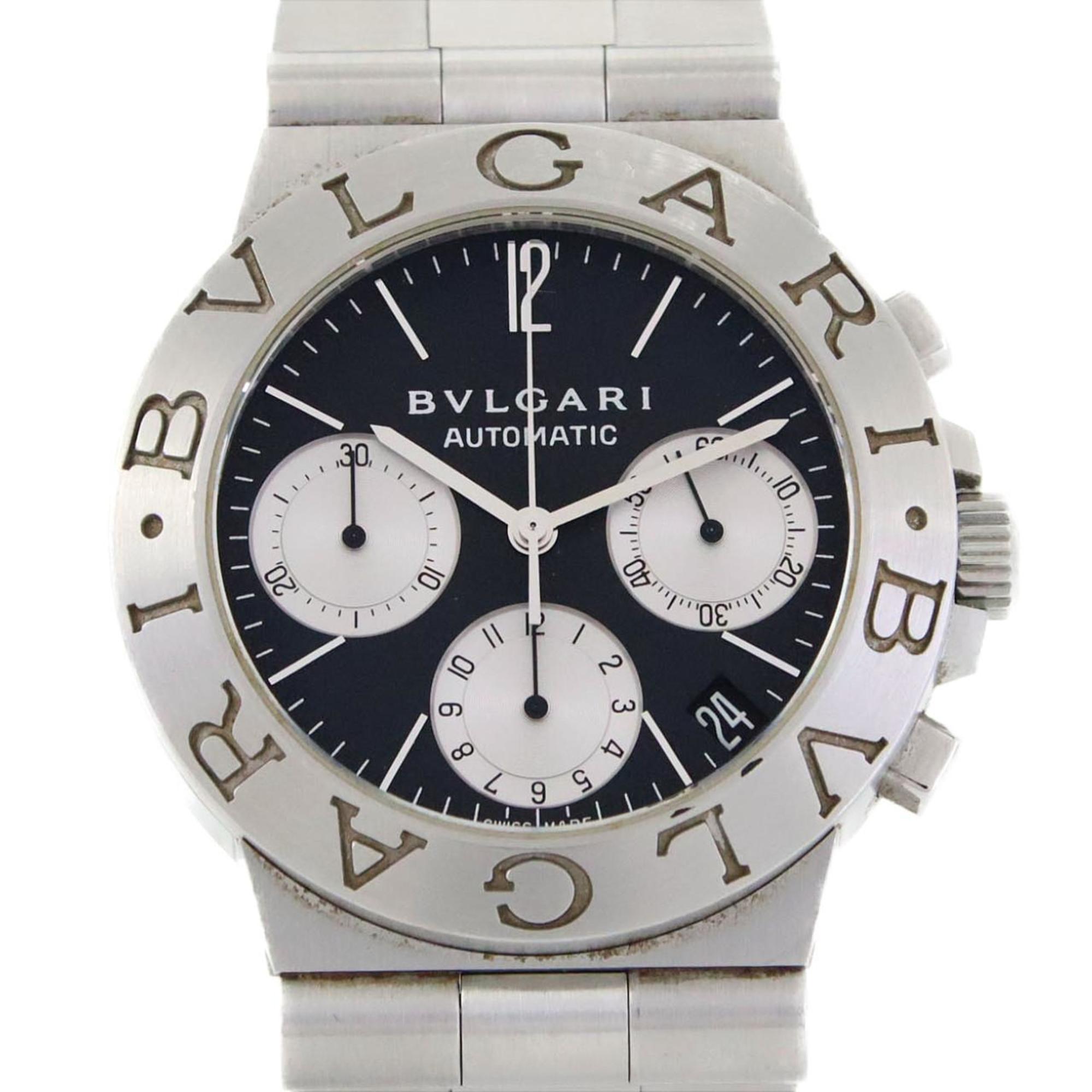 Bulgari Diagono Sport Chronograph CH35SAUTO CH35BSSD AT SS Automatic Watch
