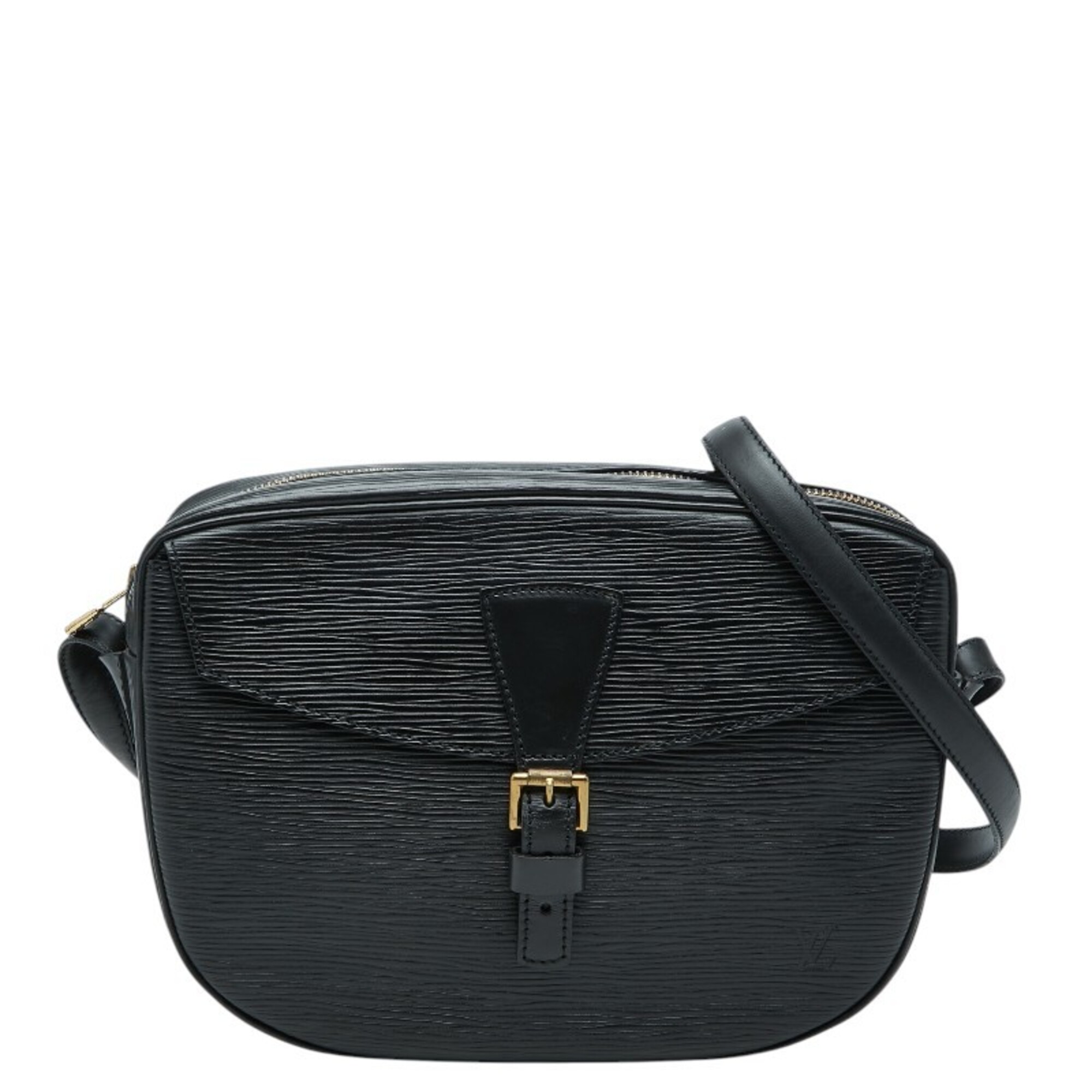 Louis Vuitton Epi Jeune Fille Crossbody Shoulder Bag M52152 Noir Black Leather Women\'s LOUIS VUITTO