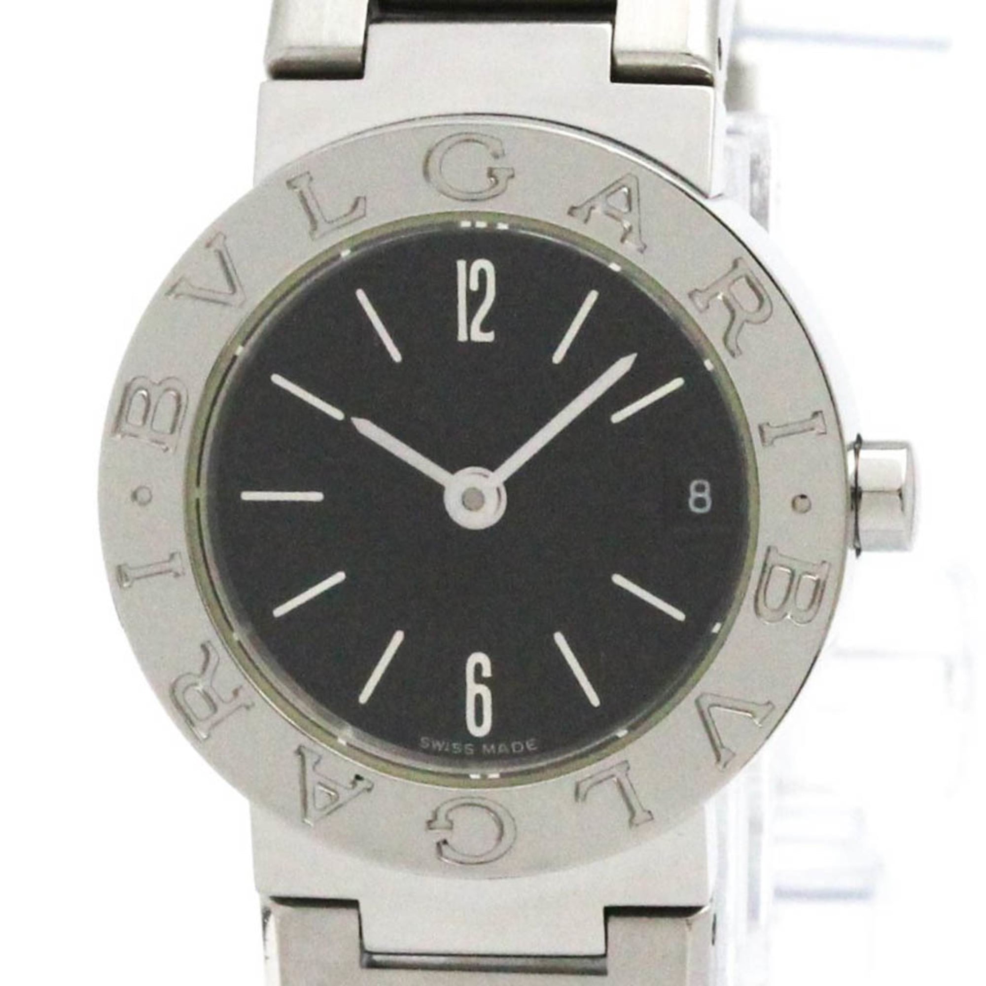 BVLGARI BVLGARI-BVLGARI Steel Quartz Ladies Watch BB23SS Polished