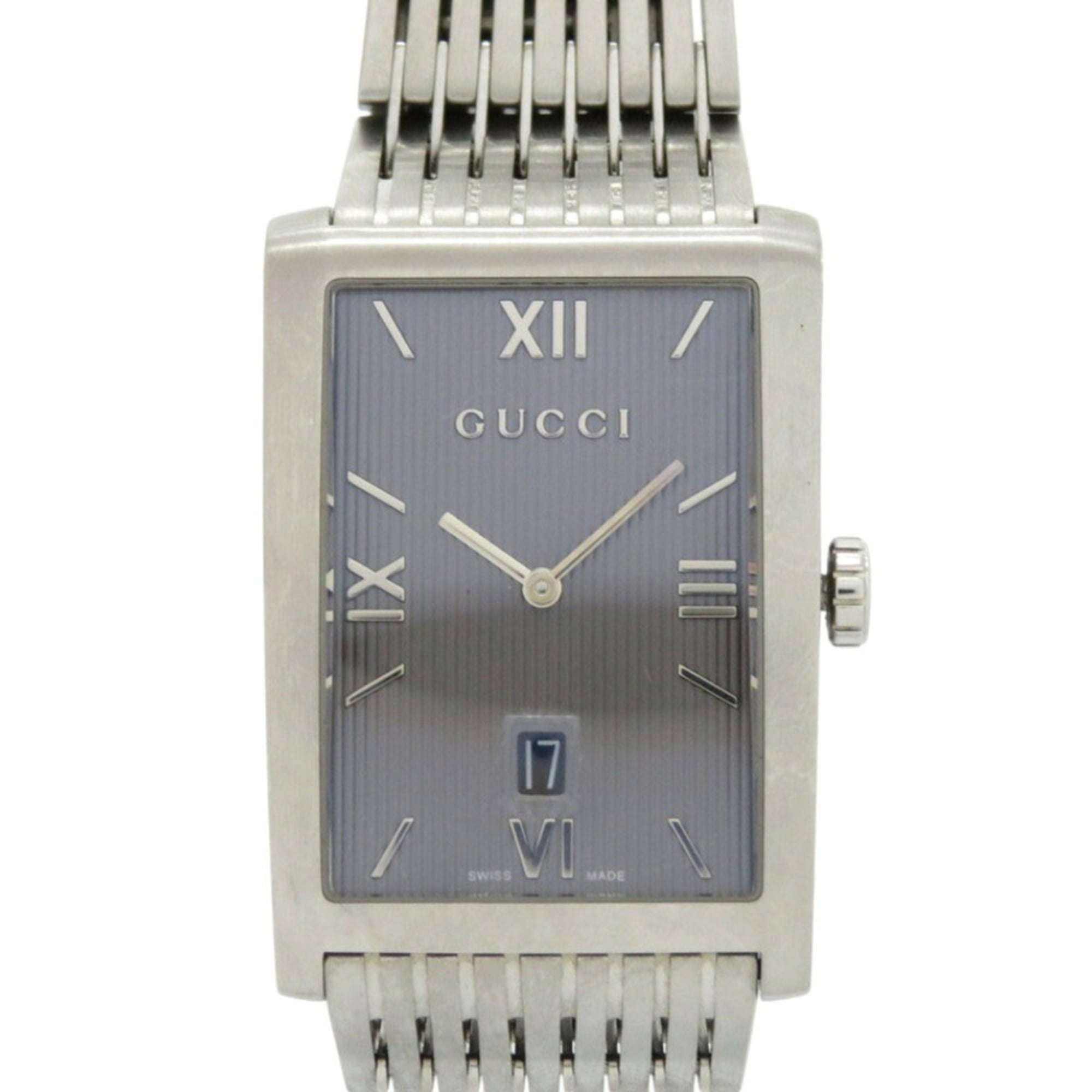 Gucci G-Metro 8600M Quartz Watch, Stainless Steel Gray, Limited Edition (500 pieces in Japan) 0562GU