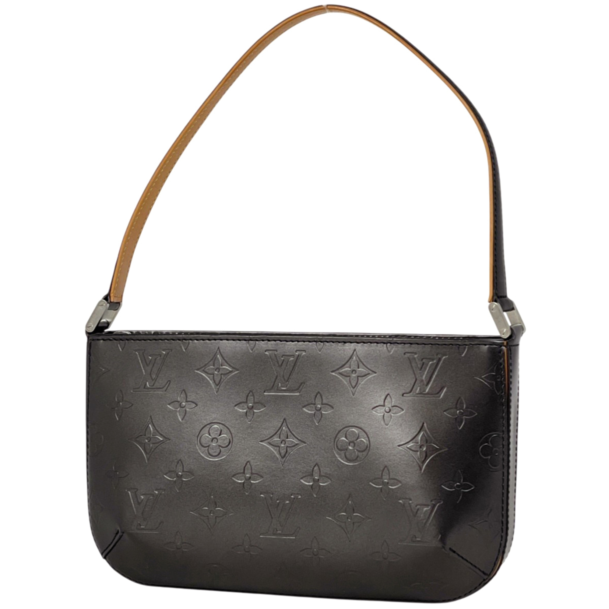 Louis Vuitton Fowler One-Shoulder Handbag Shoulder Bag Monogram Mat Noir (Black) M55142 Women\'s