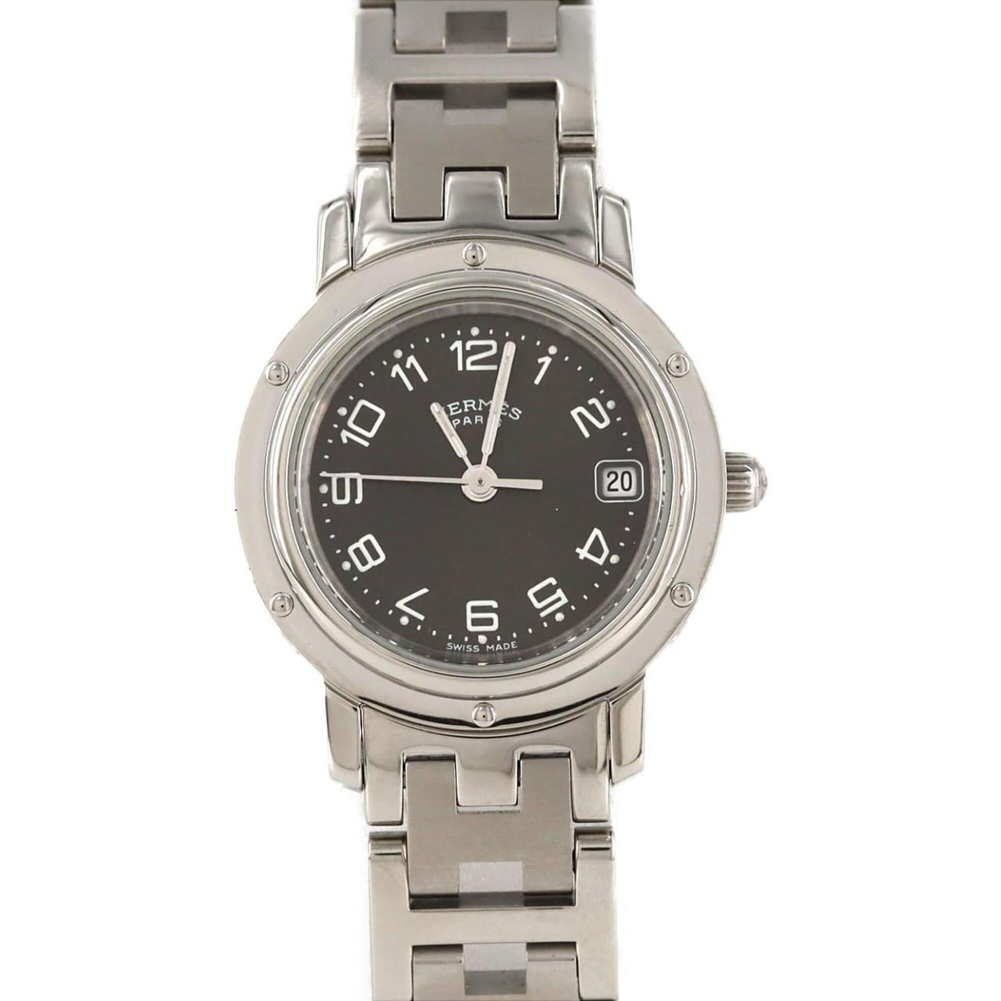 Hermes Clipper CL4.210 SS Quartz Watch