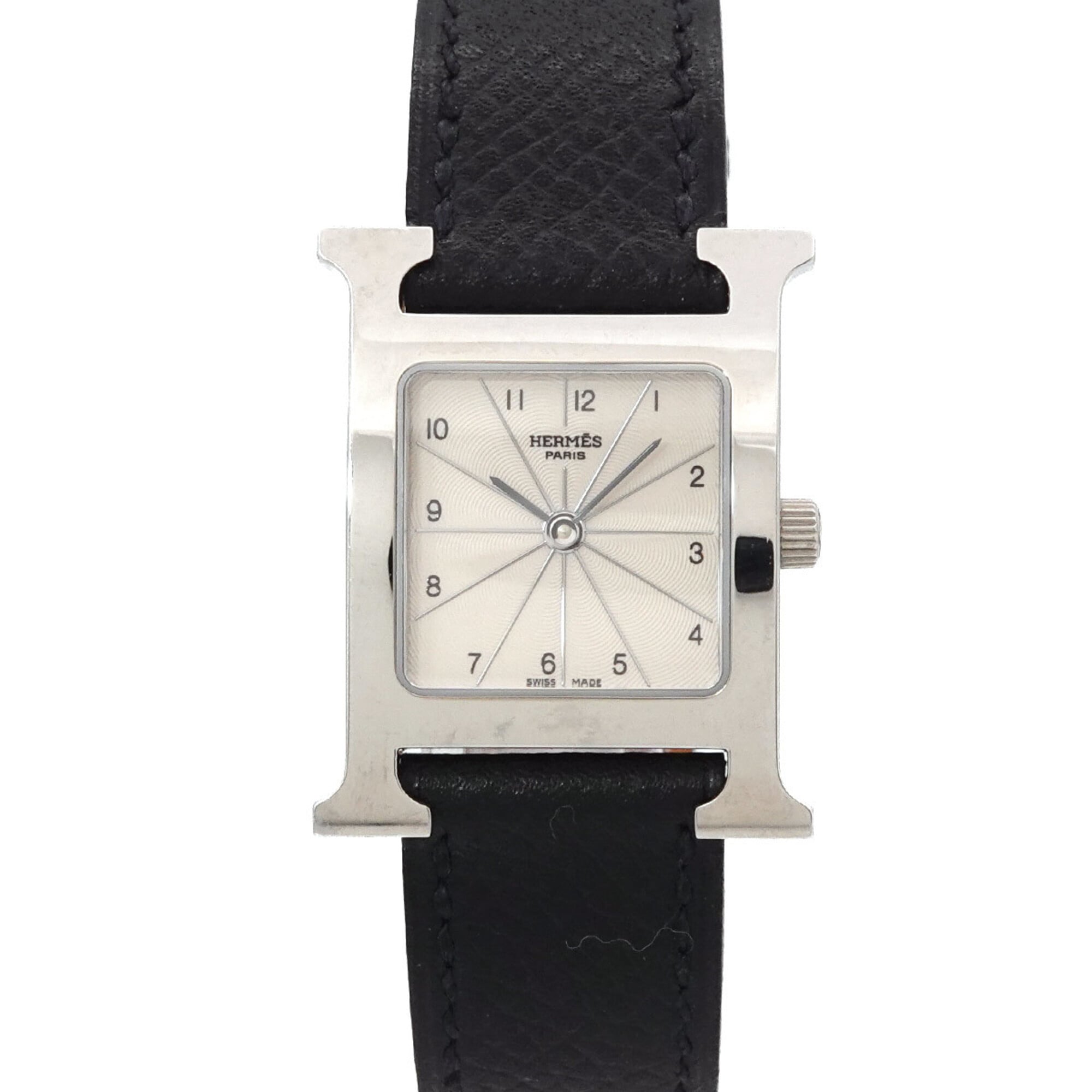 Hermes H-Watch HH1 210 Women\'s Watch Silver Quartz H