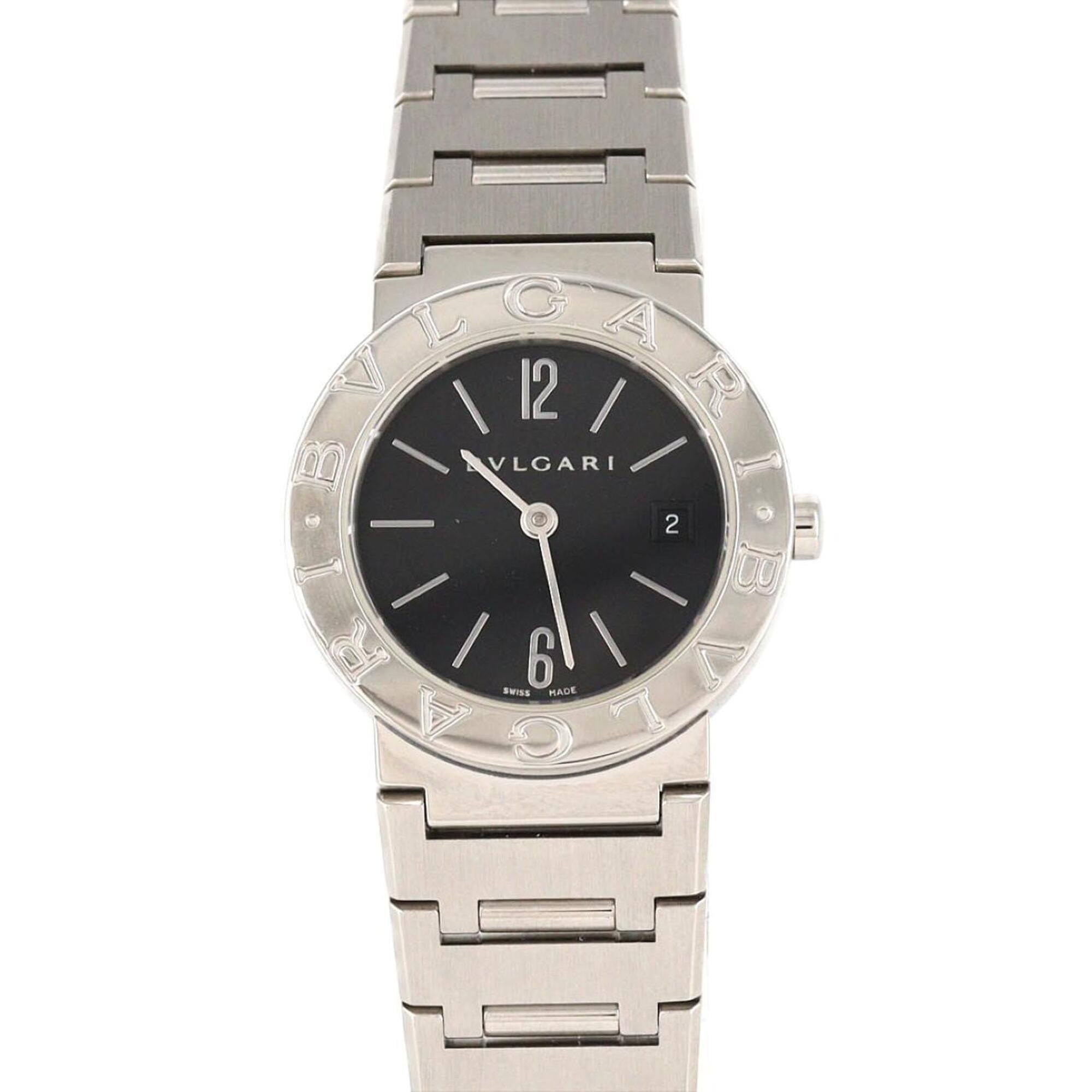 Bulgari BB26SS BB26SSD SS Quartz Watch