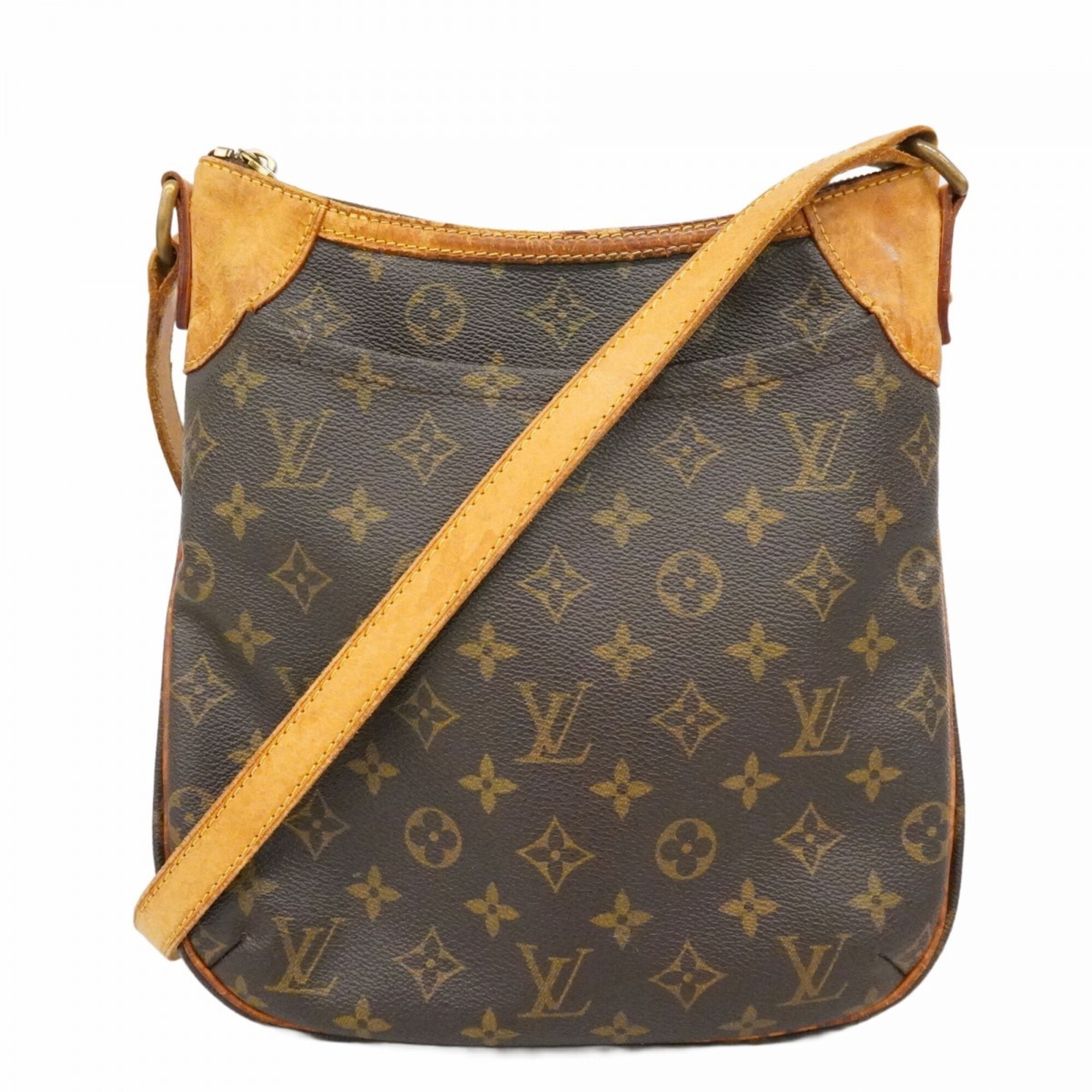 Louis Vuitton Monogram Odeon PM Shoulder Bag M56390 Brown Women\'s