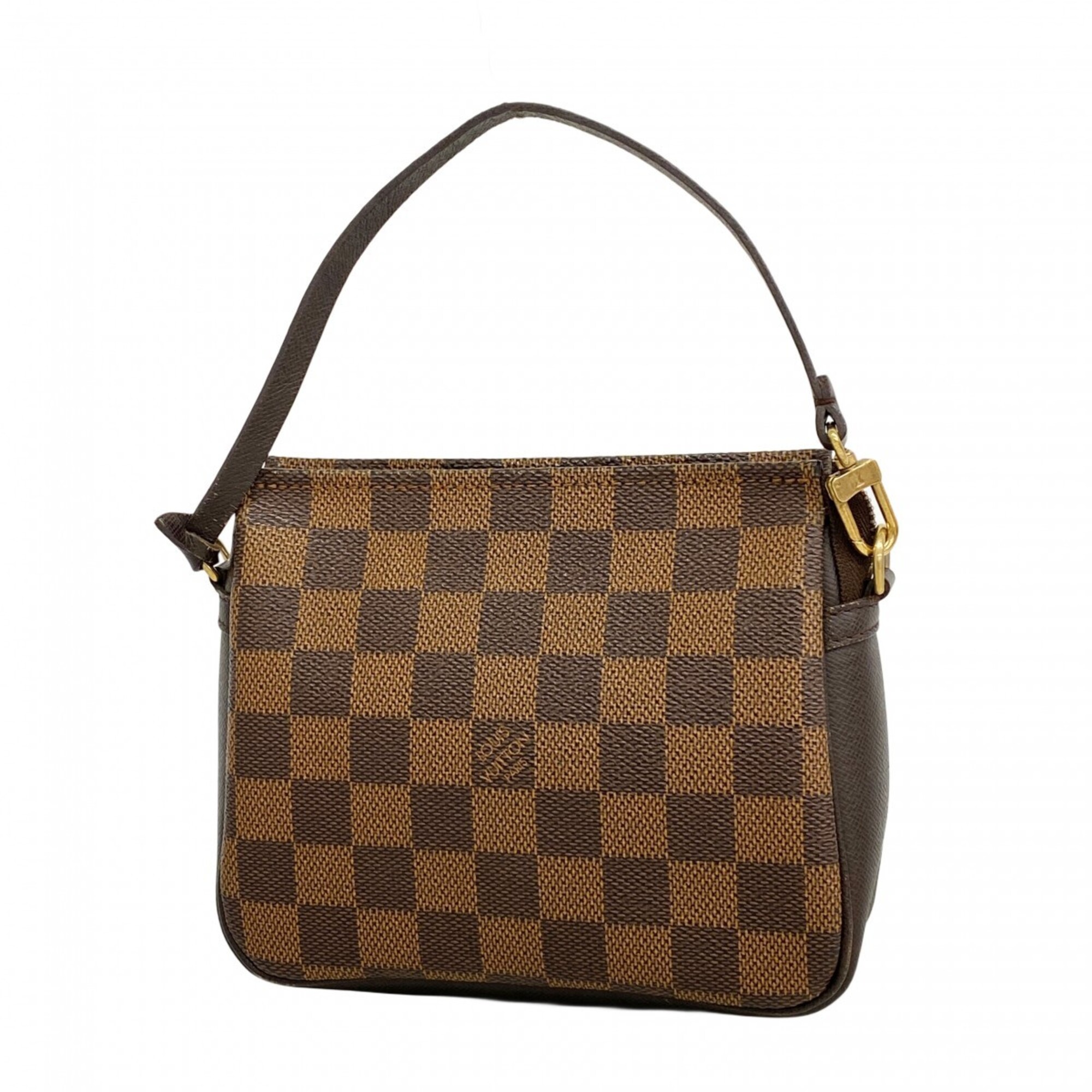 Louis Vuitton Damier Trousse Makeup Bag/Pouch N51982 Ebene (Women\'s)