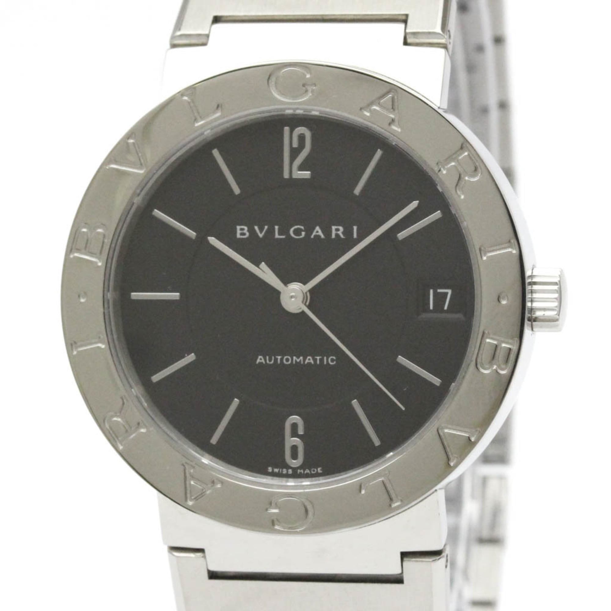 BVLGARI BVLGARI-BVLGARI Steel Automatic Mens Watch BB33SS AUTO Polished