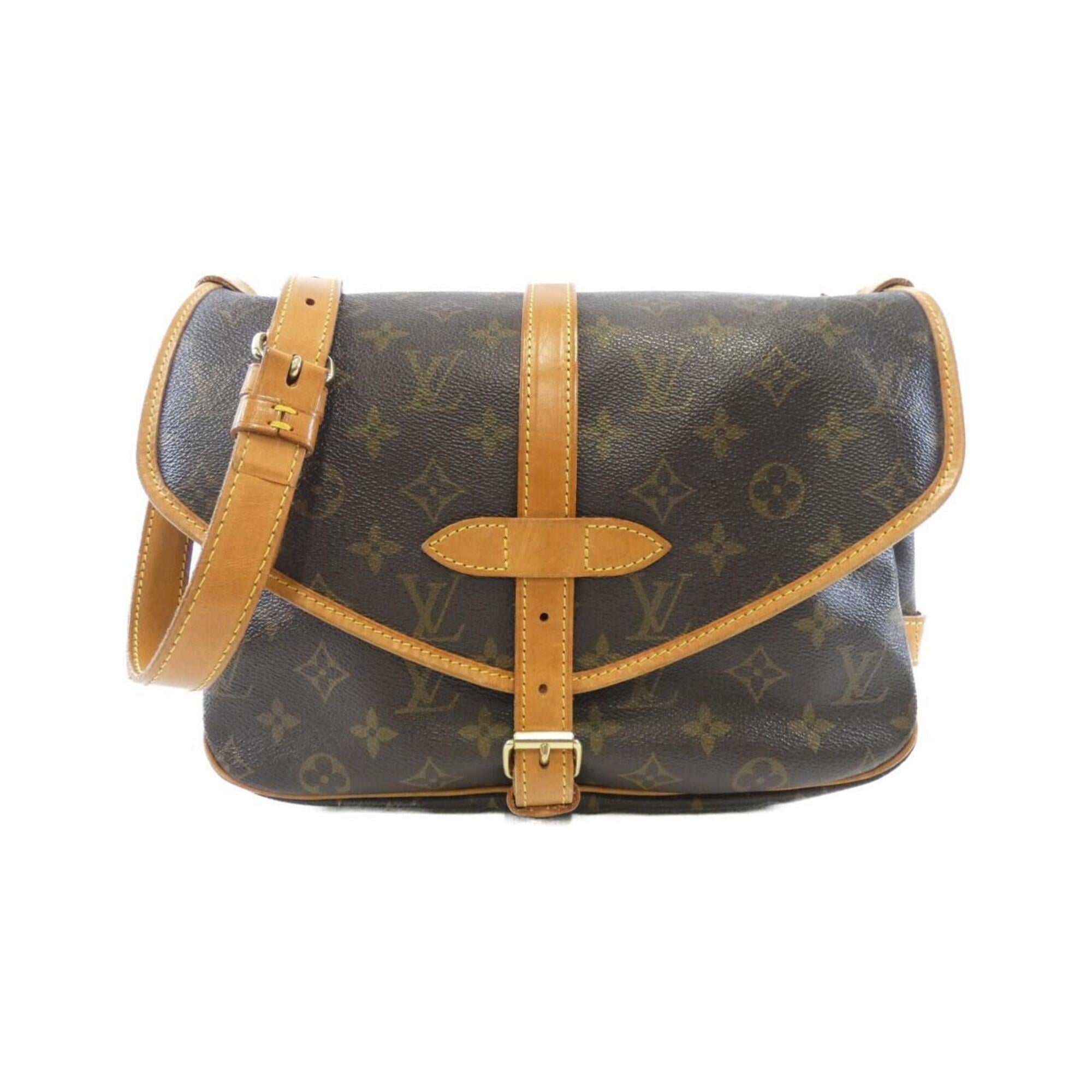 Louis Vuitton Monogram Saumur 30cm M42256 Shoulder Bag